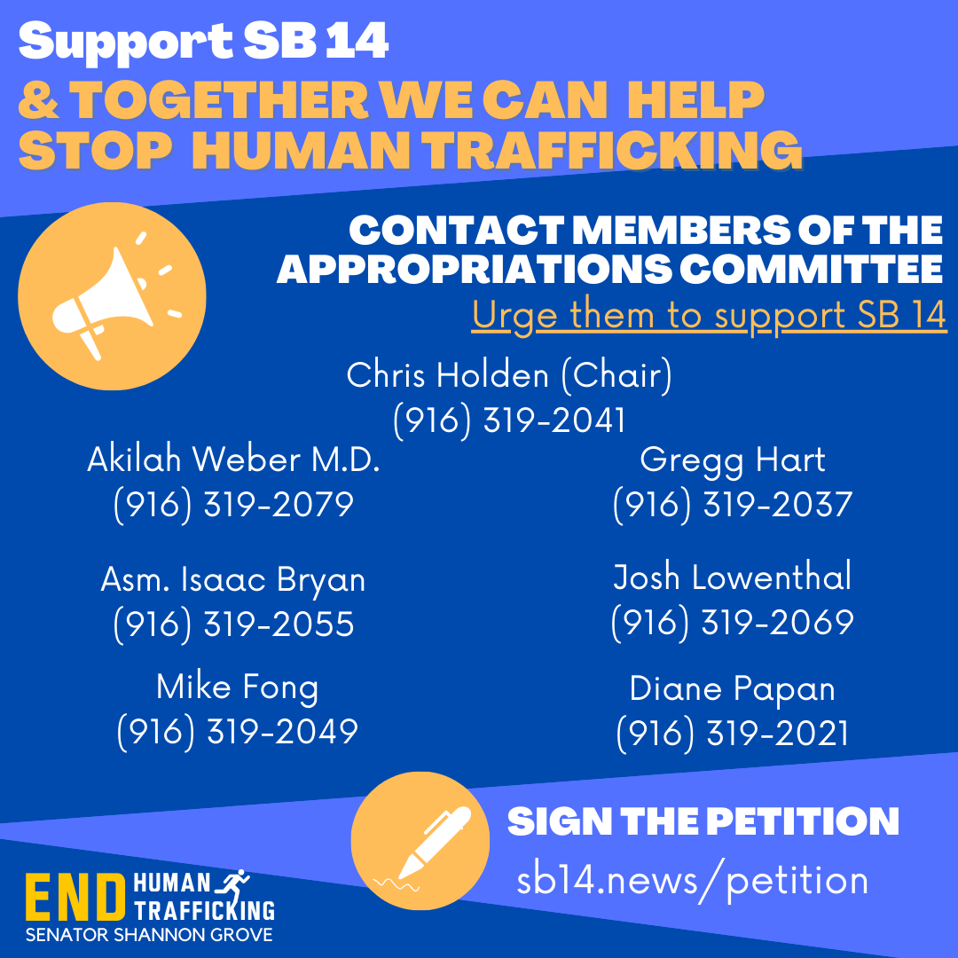 Call to Action SB 14