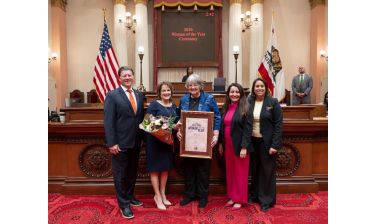 Senator Shannon Grove Recognizes Barbara Holmes as Senate District 12 Woman of the Year  
