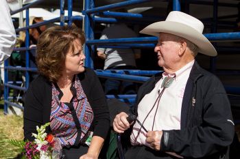 Talking to the rodeo legend, Cotton Rosser